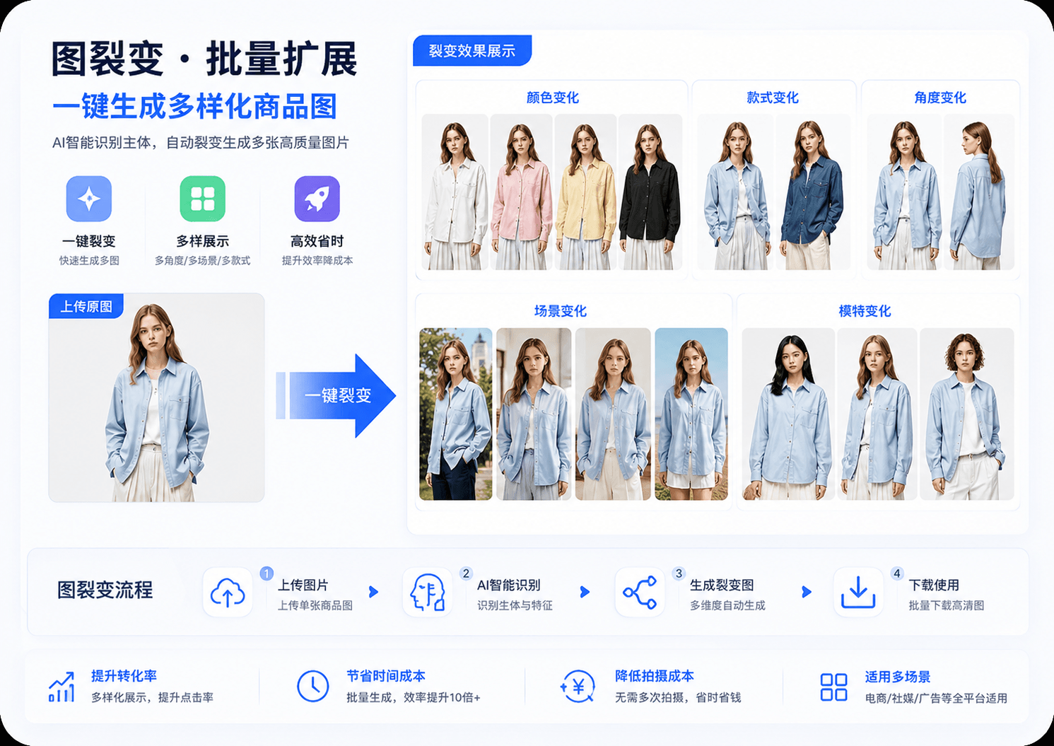 AI图片裂变效果对比