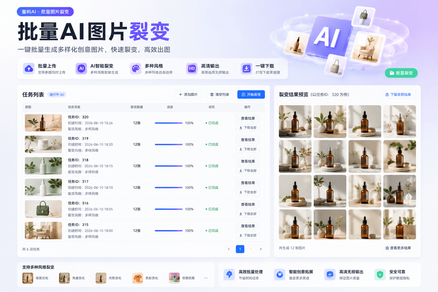 批量任务演示